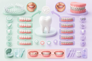 Clear Aligners vs Braces in Iyyappanthangal